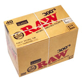 Raw Classic 300's Unrefined Rolling Paper 1.25