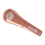 Rose Gold Maze Magnetic Slider Pipe 4 inches