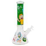 Rick N Morty Fighting 14 Inches Glass Bong
