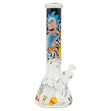 Rick N Morty Thug Life 14 Inches Glass Bong