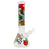 Rick N Morty Spooky 14 Inches Glass Bong