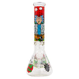 Rick N Morty Spooky 14 Inches Glass Bong