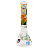 Rick N Morty Scientist 14 Inches Glass Bong