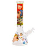 Rick N Morty 14 Inches Glass Bong