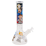 Rick N Morty 14 Inches Glass Bong