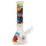 Rick N Morty 14 Inches Glass Bong