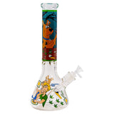 Rick N Morty 14 Inches Glass Bong