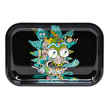 Rick And Morty Medium Rolling Tray With Lid