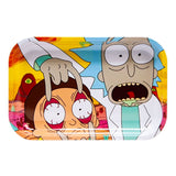 Rick And Morty Medium Rolling Tray With Lid