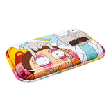 Rick And Morty Medium Rolling Tray With Lid