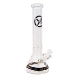 Soul Glass 9mm Thick Clear Glass Beaker Bong 14 Inches