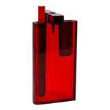 Burgundy Plane Acrylic Dugout 4 Inches