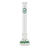 Soul Glass 9mm Thick Teal Glass Beaker Bong 24 Inches