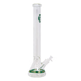 Soul Glass 9mm Thick Teal Glass Beaker Bong 24 Inches