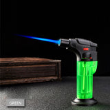 Butane Torch Lighter Refillable Adjustable Flame Lighter Kitchen Cooking Torch BBQ Ignition Picnic Tool Windproof Lighter