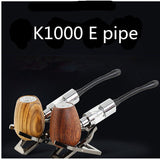 Electronic Cigarette K1000 E Pipe Starter Kit 3.5ml Capacity Dual Coils Smoking Refillable VS E Pipe 618 K1000 Plus Rechargeable