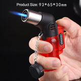 Butane Torch Lighter Refillable Adjustable Flame Lighter Kitchen Cooking Torch BBQ Ignition Picnic Tool Windproof Lighter