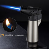 Butane Torch Lighter Refillable Adjustable Flame Lighter Kitchen Cooking Torch BBQ Ignition Picnic Tool Windproof Lighter