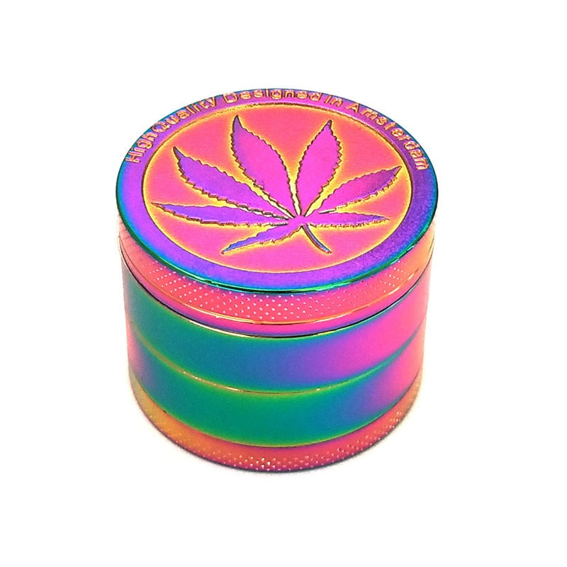 Colorido arco iris Herb Grinder con grabado hoja de cannabis Mandala, Weed  Leaf Weed Grinder, 420, marihuana, Smoker Gift, Stoner Gift -  México