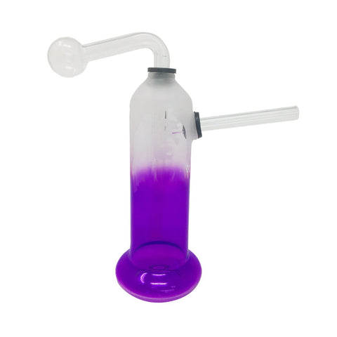 Purple Frosty Oil Bong 6 Inches