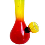 RASTA COLORED GLASS BONG