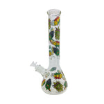 Rasta Toke 9mm Thick Glass Bong 14"