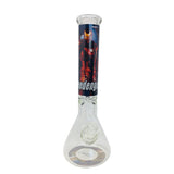 Weedengers Man 9mm Thick Glass Bong 14"