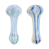 Multi Color Inside Out Glass Smoking Pipe