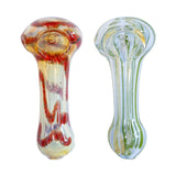 Multi Color Inside Out Glass Smoking Pipe
