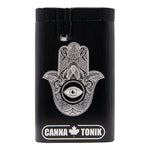 Black Hamsa Aluminium Dugout 3 Inches