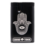 Black Hamsa Aluminium Dugout 3 Inches