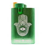 Black Hamsa Aluminium Dugout 3 Inches