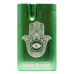Black Hamsa Aluminium Dugout 3 Inches