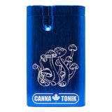 Blue Mushrooms Aluminium Dugout 3 Inches