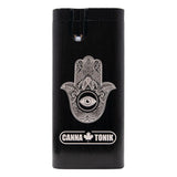 Black Hamsa Aluminium Dugout 4 Inches
