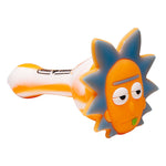 Cannatonik Rick Silicone Orange Hand Pipe