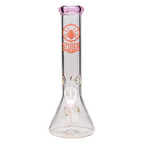 Pink Spider Glass Bong 12 Inches