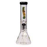 Ganjavibes Tree Percolator Grey Glass Bong 12 Inches