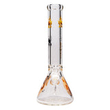 MAPLE GLASS PSYCHEDELIC SERIES SNAKE LADY 9 MM THICK HAND BLOWN  GLASS BONG 14 INCHES