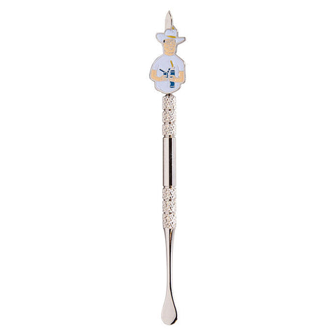 Hank hill  Stainless Steel Dabber Stick With Sharp Point And Scooper