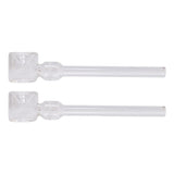 Clear Glass Pipe 5 Inches Display Of 24