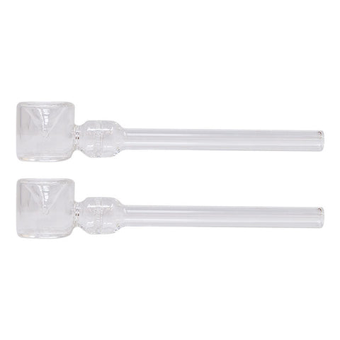 Clear Glass Pipe 5 Inches Display Of 24