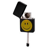Happy Face Metal Lighter Pipe