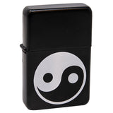 Ying-Yang Metal Lighter Pipe