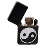 Ying-Yang Metal Lighter Pipe