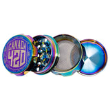 Crown Rainbow Canada 420 Grinder
