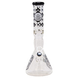 Crown Glass 14 Inches Black  Canada 420 Bong