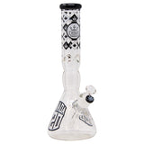 Crown Glass 14 Inches Black  Canada 420 Bong