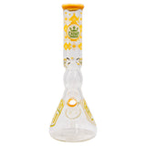 Crown Glass 14 Inches Jade Yellow Canada 420 Bong