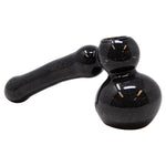 Black Hammer Glass Bubbler 6 Inches